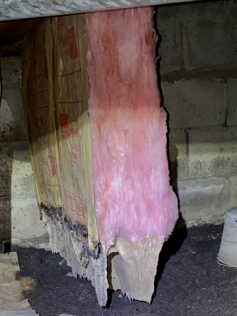 Exposed Insulation