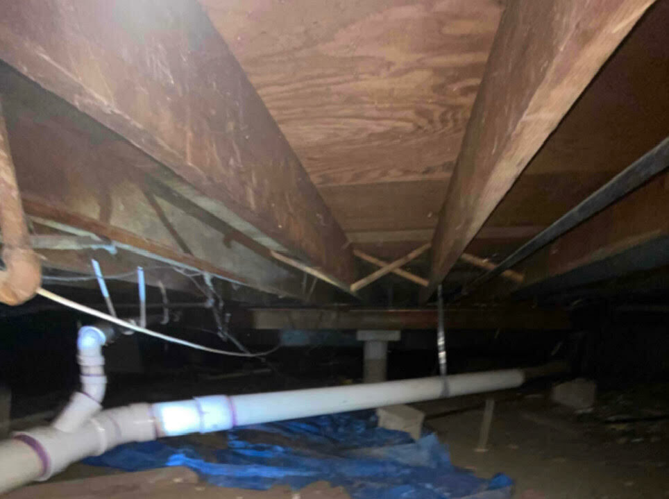 Taylor Michigan Crawlspace Encapsulation - Rotted Floors