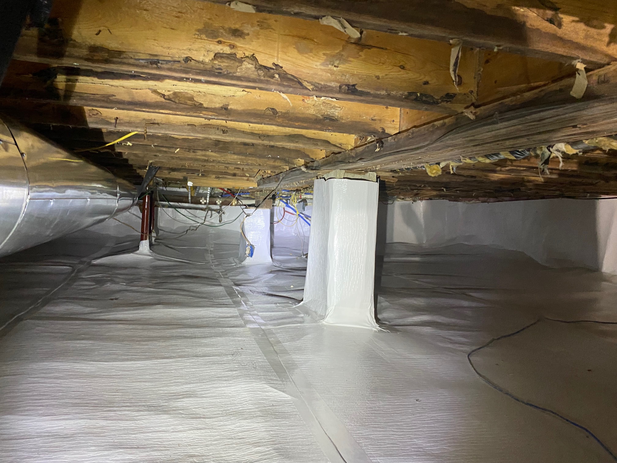 Hillsdale MI Dry Encapsulated Crawlspace