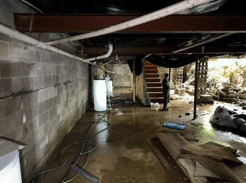 Jackson MI Bowing Wall & Foundation Repair