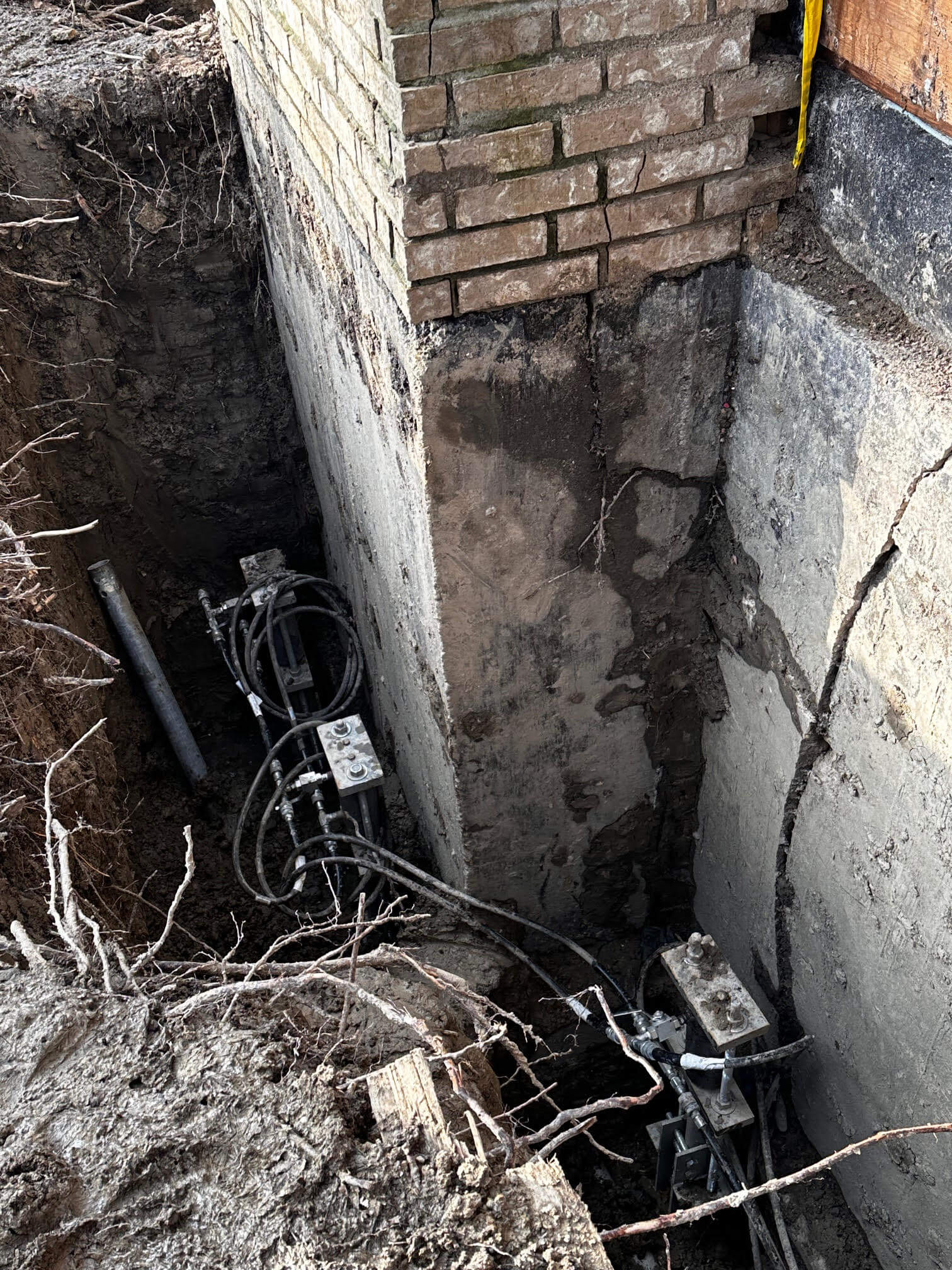 Chesterfield MI – Foundation Repair with Helical Piers