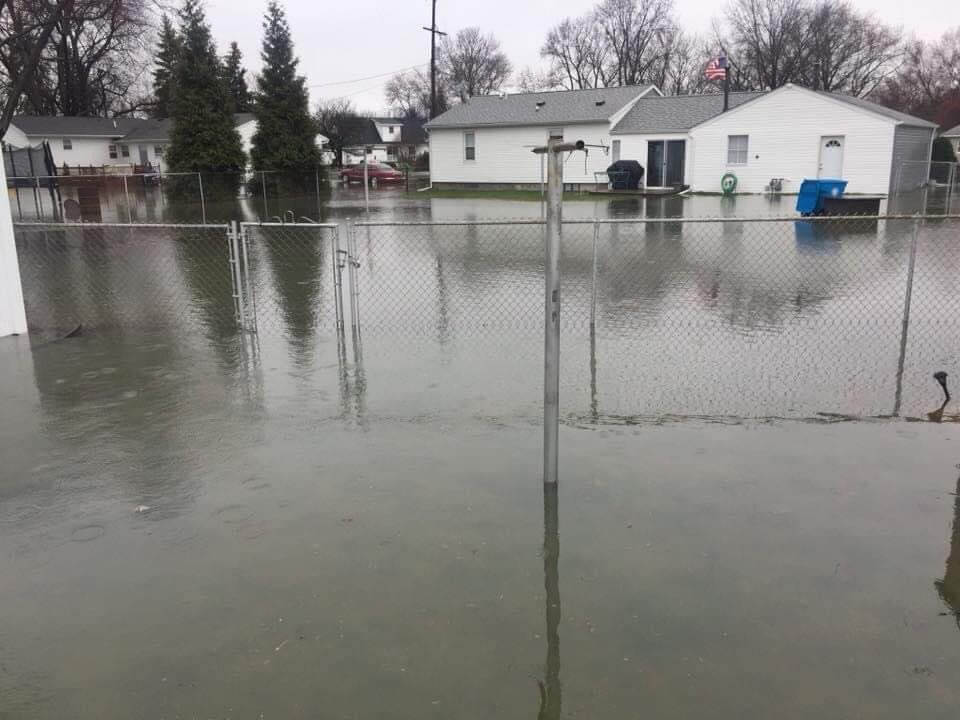 Monroe County flood drainage for home