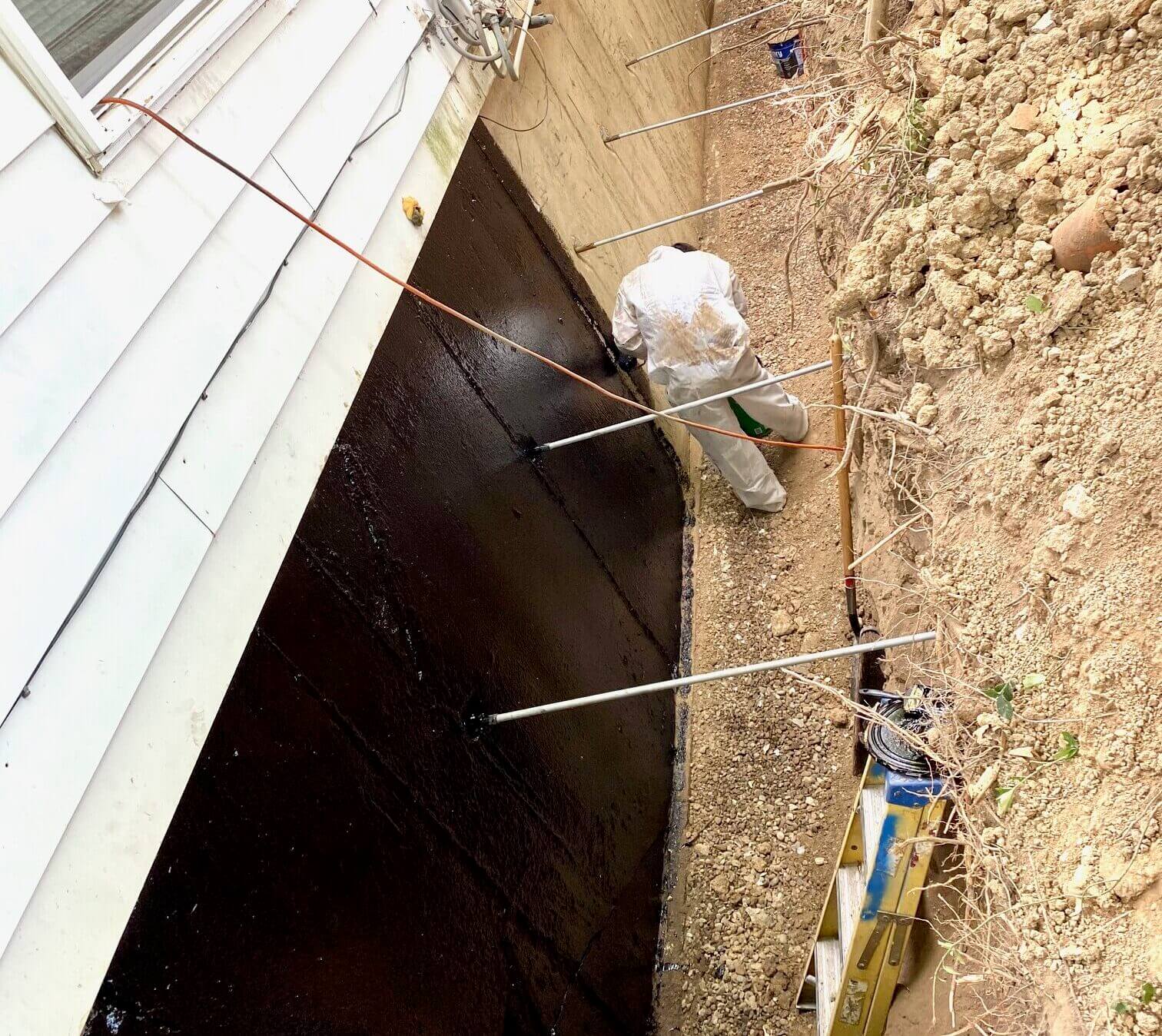 Ypsilanti foundation walls repaired