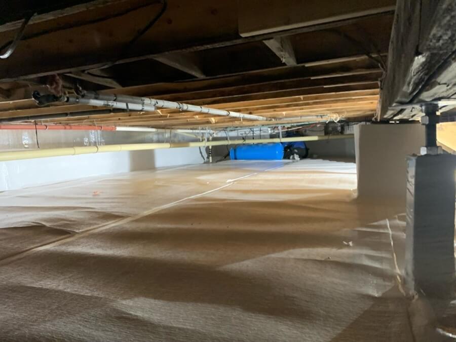 Caro MI – Crawlspace Encapsulation and Support Jacks